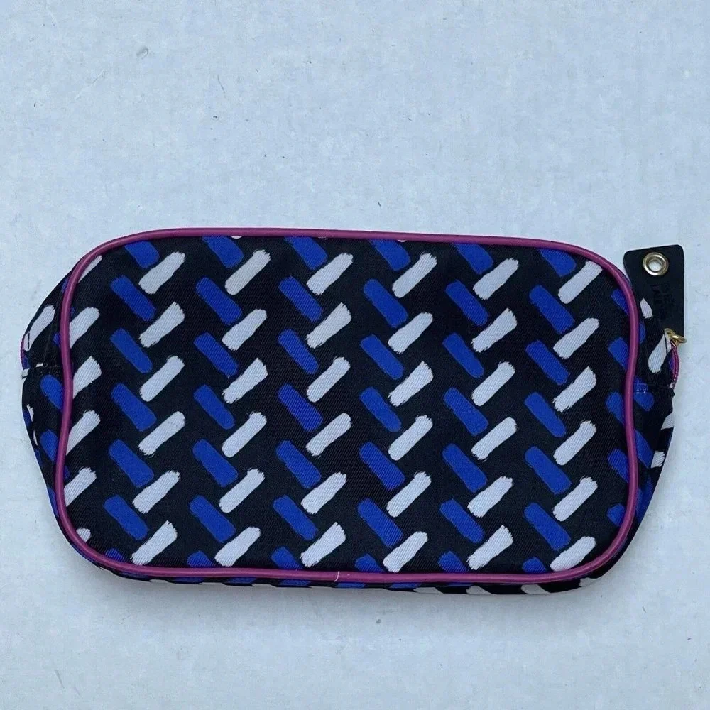 Opening Ceremony Estee Lauder Zipper Cosmetic Travel Makeup Pouch Purse Bag Geo